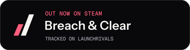 Dark launch badge for Breach & Clear