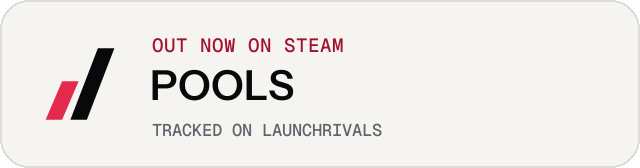Light launch badge for POOLS