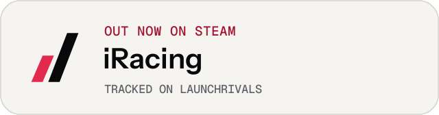 Light launch badge for iRacing