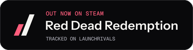Dark launch badge for Red Dead Redemption