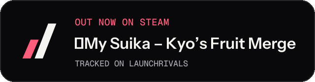 Dark launch badge for ‎My Suika – Kyo’s Fruit Merge