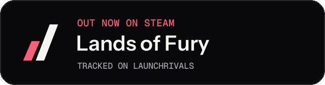 Dark launch badge for Lands of Fury