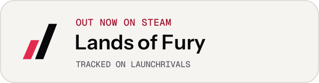 Light launch badge for Lands of Fury