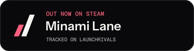 Dark launch badge for Minami Lane