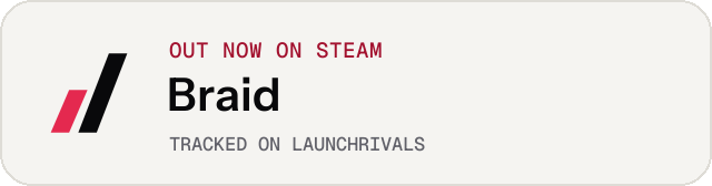 Light launch badge for Braid