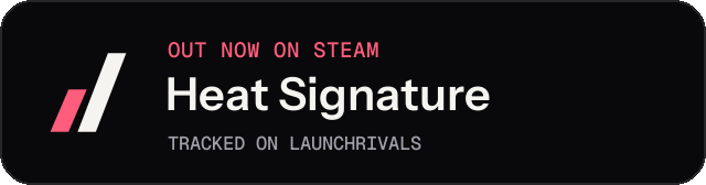 Dark launch badge for Heat Signature