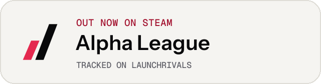 Light launch badge for Alpha League