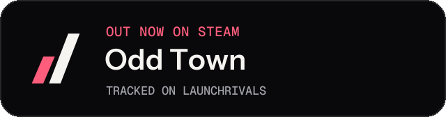 Dark launch badge for Odd Town
