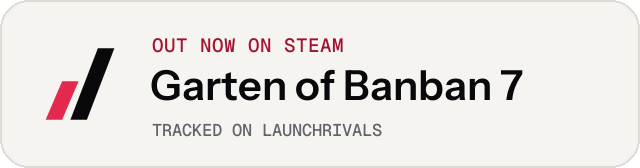 Light launch badge for Garten of Banban 7