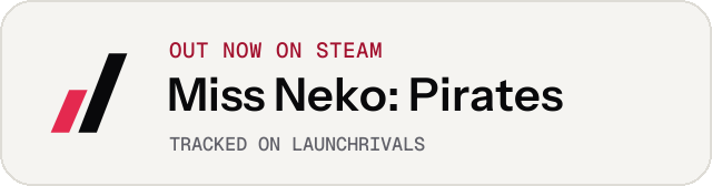 Light launch badge for Miss Neko: Pirates