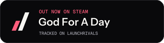 Dark launch badge for God For A Day