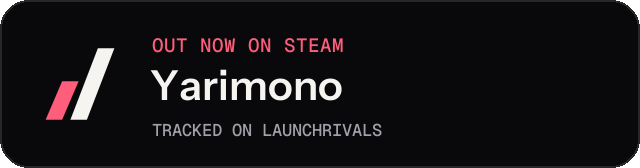 Dark launch badge for Yarimono
