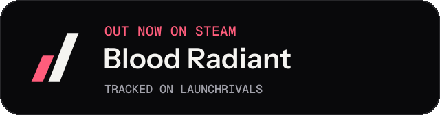 Dark launch badge for Blood Radiant