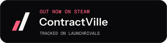 Dark launch badge for ContractVille