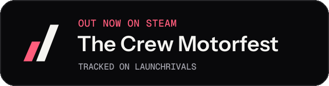Dark launch badge for The Crew Motorfest