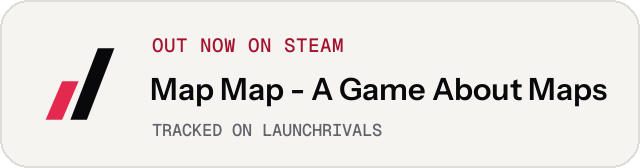 Light launch badge for Map Map - A Game About Maps
