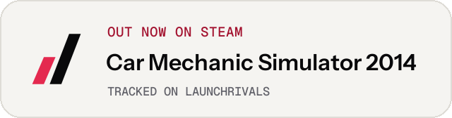 Light launch badge for Car Mechanic Simulator 2014