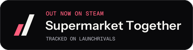 Dark launch badge for Supermarket Together