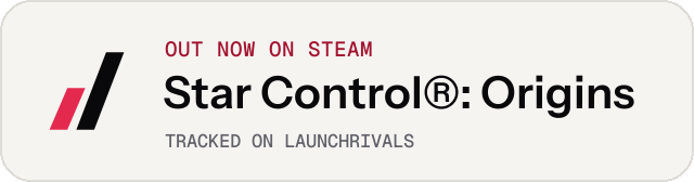 Light launch badge for Star Control®: Origins