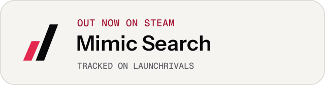 Light launch badge for Mimic Search