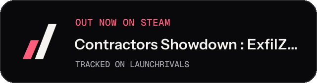 Dark launch badge for Contractors Showdown : ExfilZone