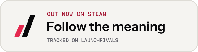 Light launch badge for Follow the meaning