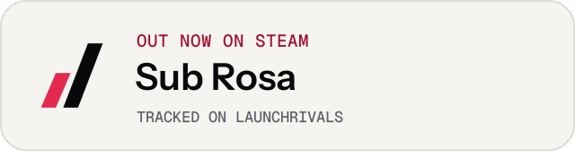 Light launch badge for Sub Rosa