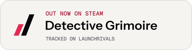 Light launch badge for Detective Grimoire