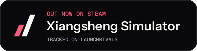 Dark launch badge for Xiangsheng Simulator