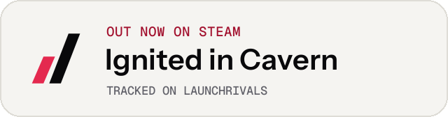 Light launch badge for Ignited in Cavern
