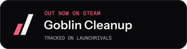 Dark launch badge for Goblin Cleanup