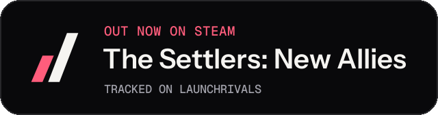Dark launch badge for The Settlers: New Allies