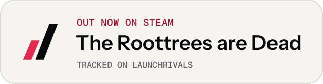 Light launch badge for The Roottrees are Dead