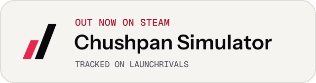 Light launch badge for Chushpan Simulator