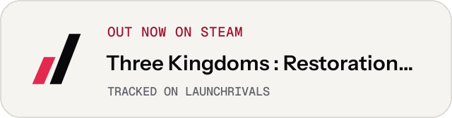 Light launch badge for Three Kingdoms : Restoration of Han