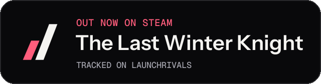 Dark launch badge for The Last Winter Knight