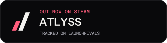 Dark launch badge for ATLYSS