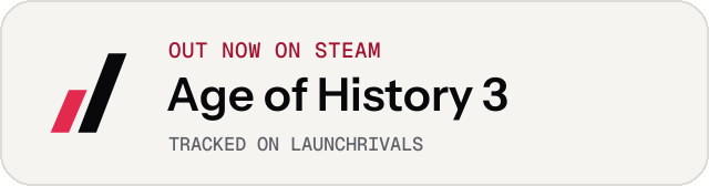 Light launch badge for Age of History 3