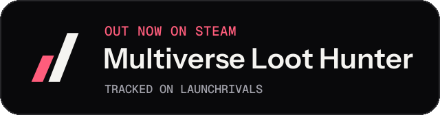 Dark launch badge for Multiverse Loot Hunter