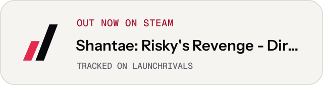 Light launch badge for Shantae: Risky's Revenge - Director's Cut