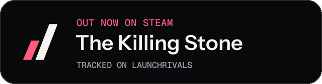 Dark launch badge for The Killing Stone