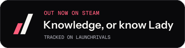 Dark launch badge for Knowledge, or know Lady