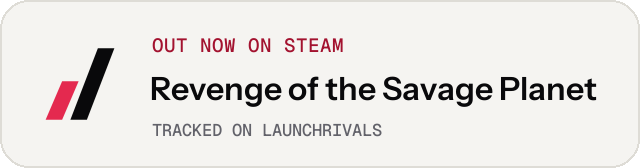 Light launch badge for Revenge of the Savage Planet
