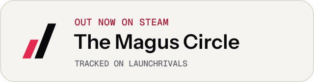 Light launch badge for The Magus Circle