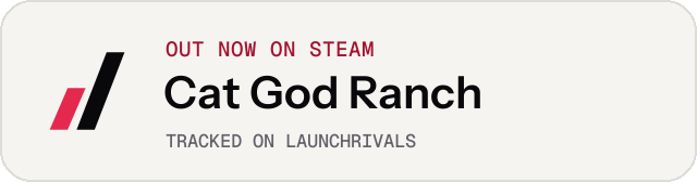 Light launch badge for Cat God Ranch