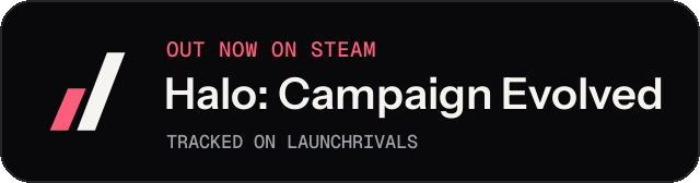 Dark launch badge for Halo: Campaign Evolved