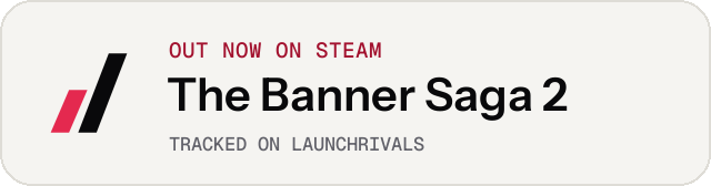 Light launch badge for The Banner Saga 2