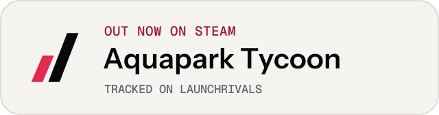 Light launch badge for Aquapark Tycoon