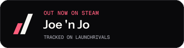 Dark launch badge for Joe 'n Jo