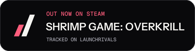 Dark launch badge for SHRIMP GAME: OVERKRILL